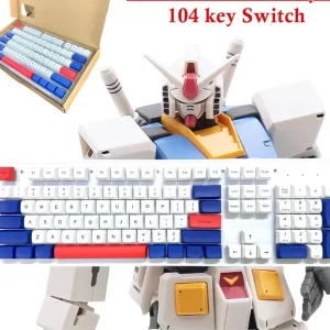 Heat Sublimation Mechanical Keyboard Keycap Gundam Series